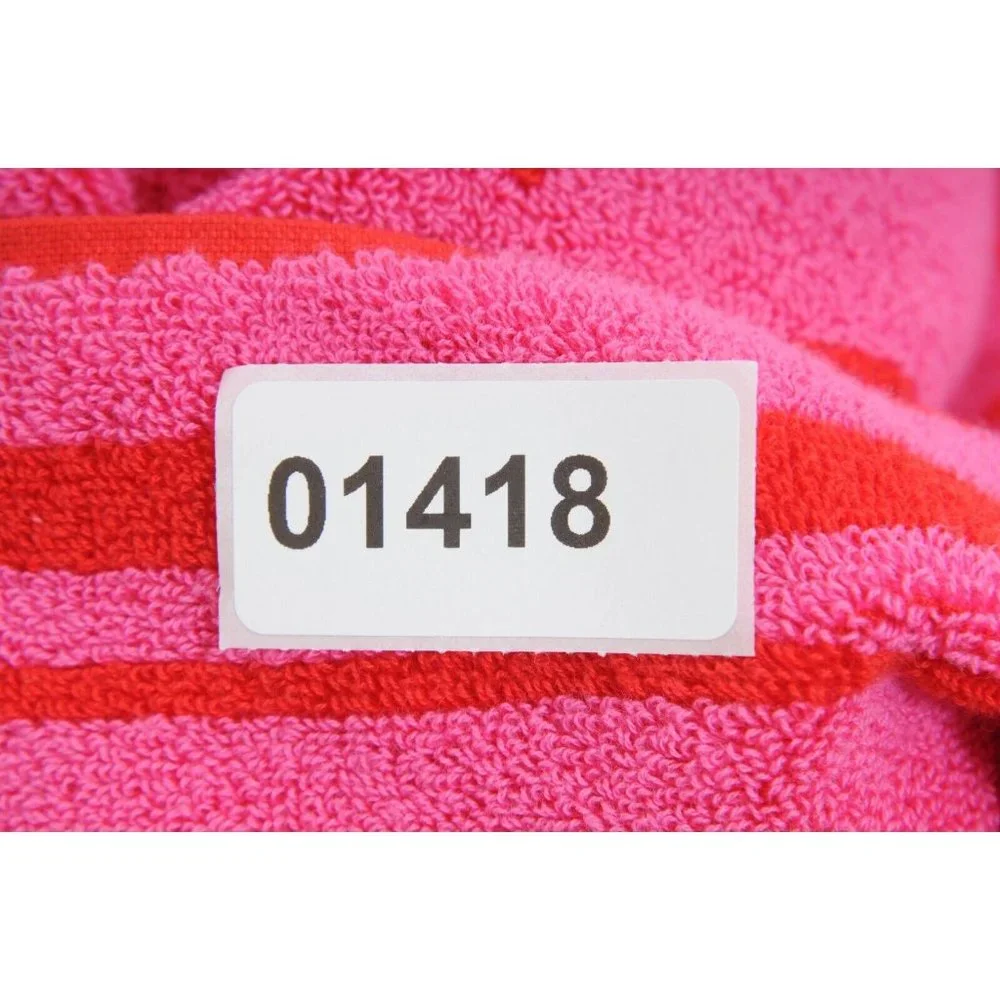 Louis Vuitton Beach Bath Towel Red Pink Drap De Bain Monogram M78643 Cotton